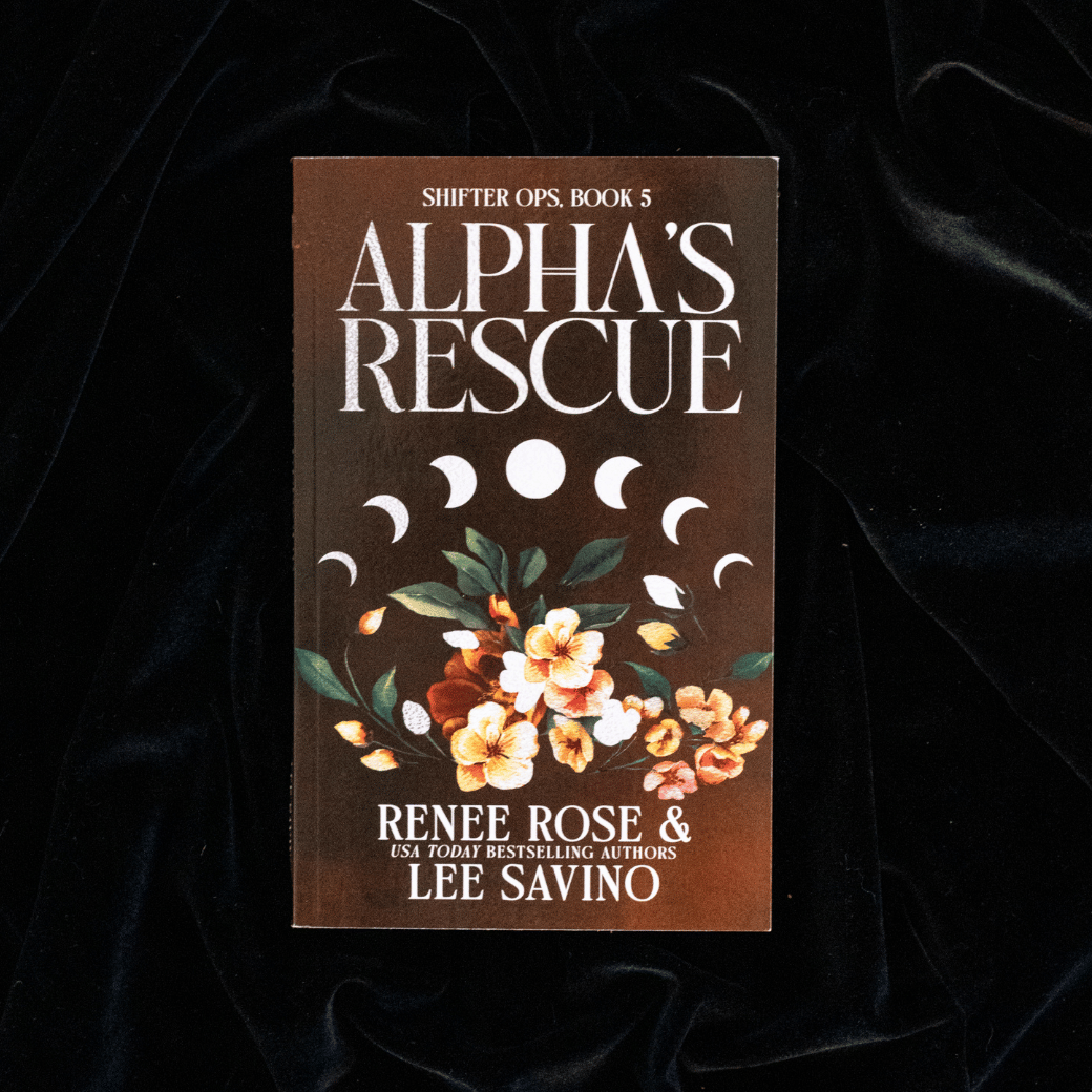 Front cover of Alpha's Rescue on black velvet