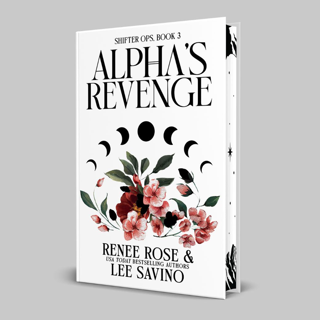 Book cover of 'Alpha's Revenge' by Renee Rose and Lee Savino on a gray background