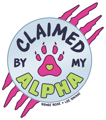 Claimed by my alpha Pink sticker