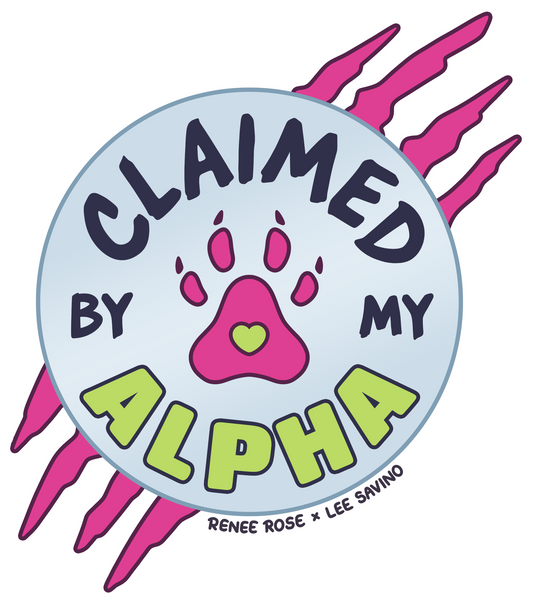 Claimed by my alpha Pink sticker