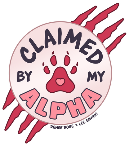 claimed by my alpha red sticker