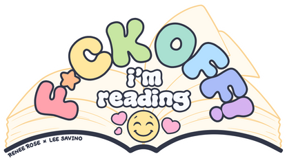 "F*** off, I'm reading" Happy Face Sticker