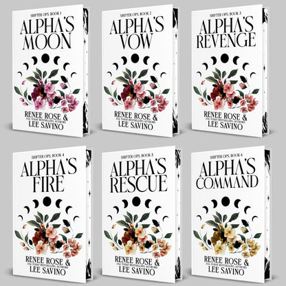 Shifter Ops White Edition Hardbacks Complete Set