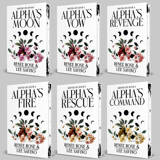 Shifter Ops White Edition Hardbacks Complete Set