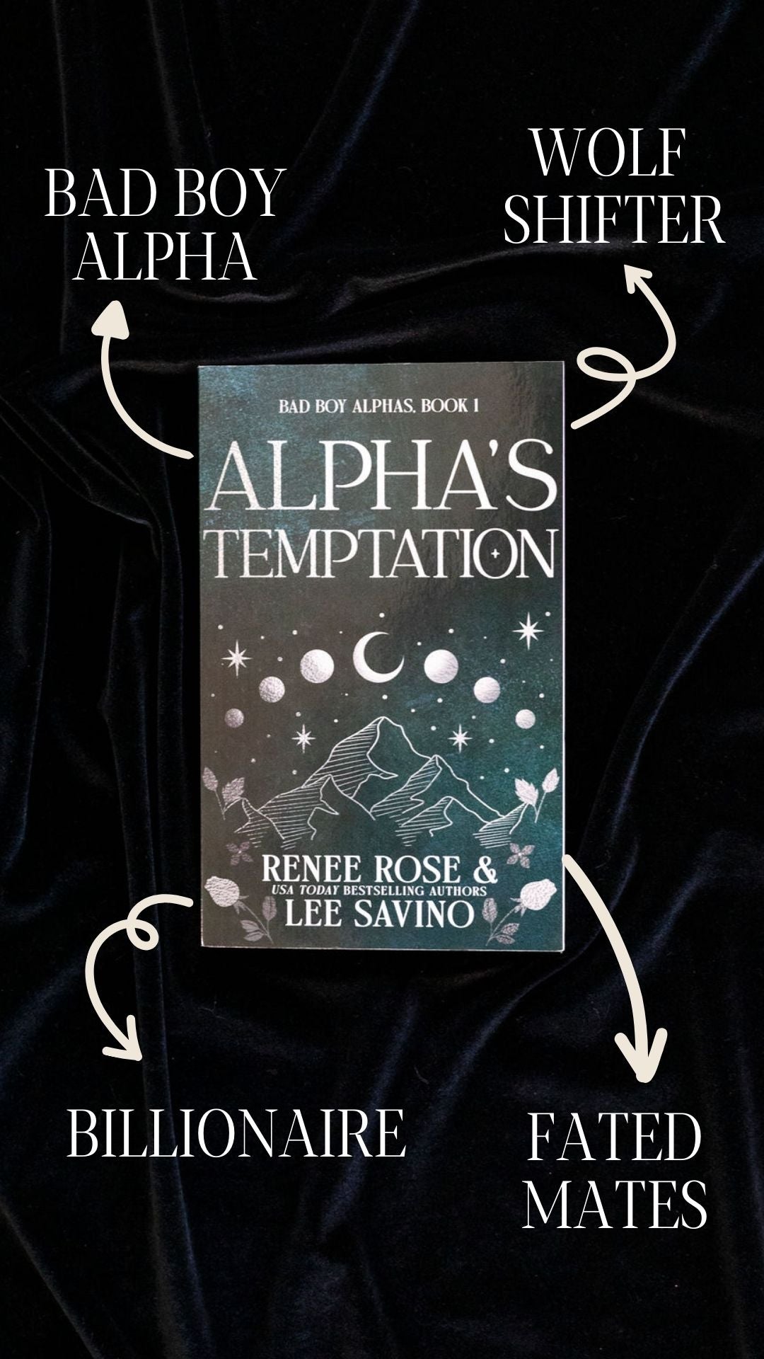 cover image of alpha's temptation with tropes 