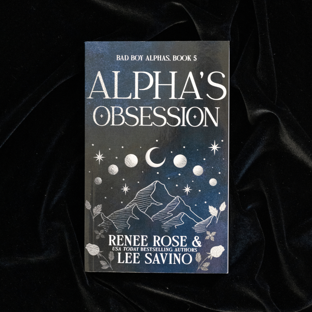 Cover image of Alpha's Obsession on black velvet