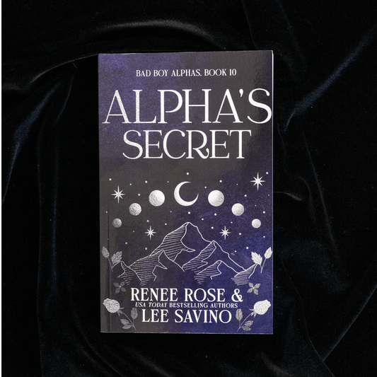 cover image of Alpha's secret on black velvet