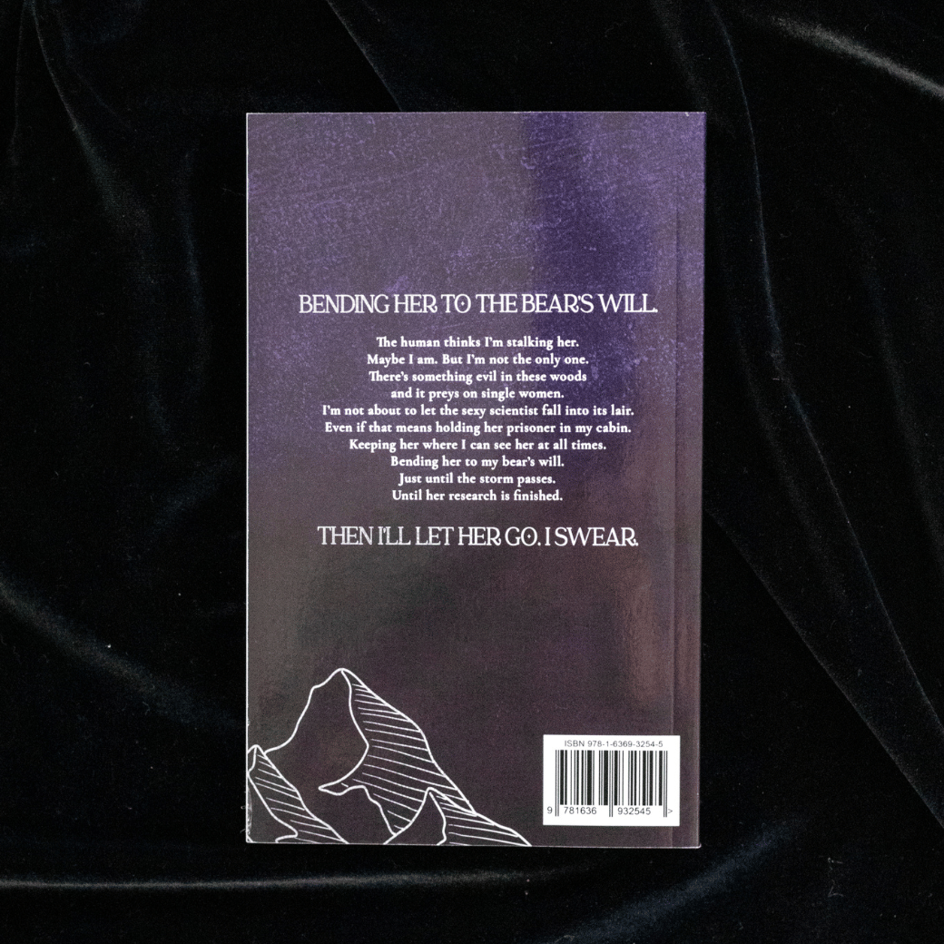 back cover image of Alpha's Prey on black velvet