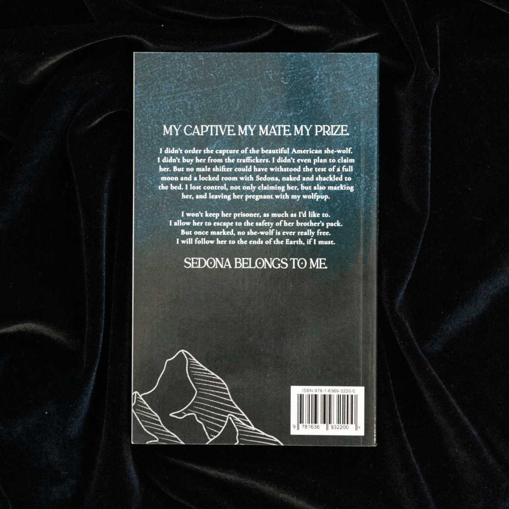 back cover image of alpha's prize on black velvet