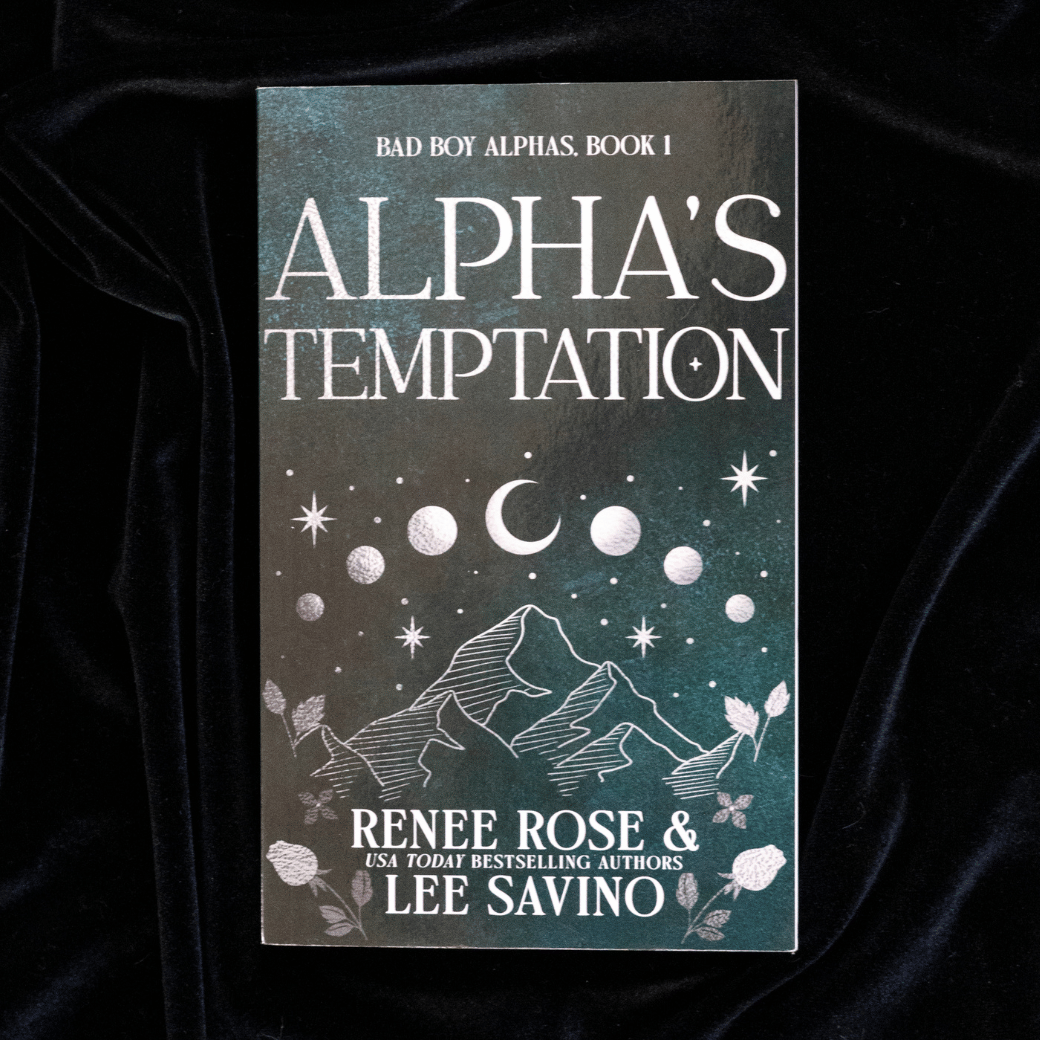 cover image of alpha's temptation on black velvet