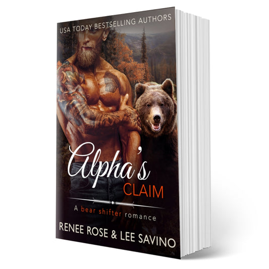 Bad Boy Bears Book 1: Alpha's Claim Paperback